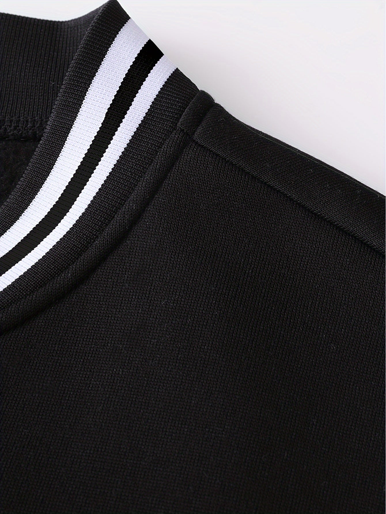 Men's Fashionable R-Letter Patchwork Casual Street Style Baseball Jacket - Polyester, Maroon & Black with White Stripes, Button Closure, with Pockets