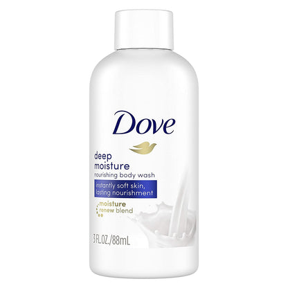 Dove Body Wash with Pump Deep Moisture for Dry Skin Moisturizing Skin Cleanser with 24Hr Renewing Micromoisture Nourishes the Driest Skin 30.6 Oz