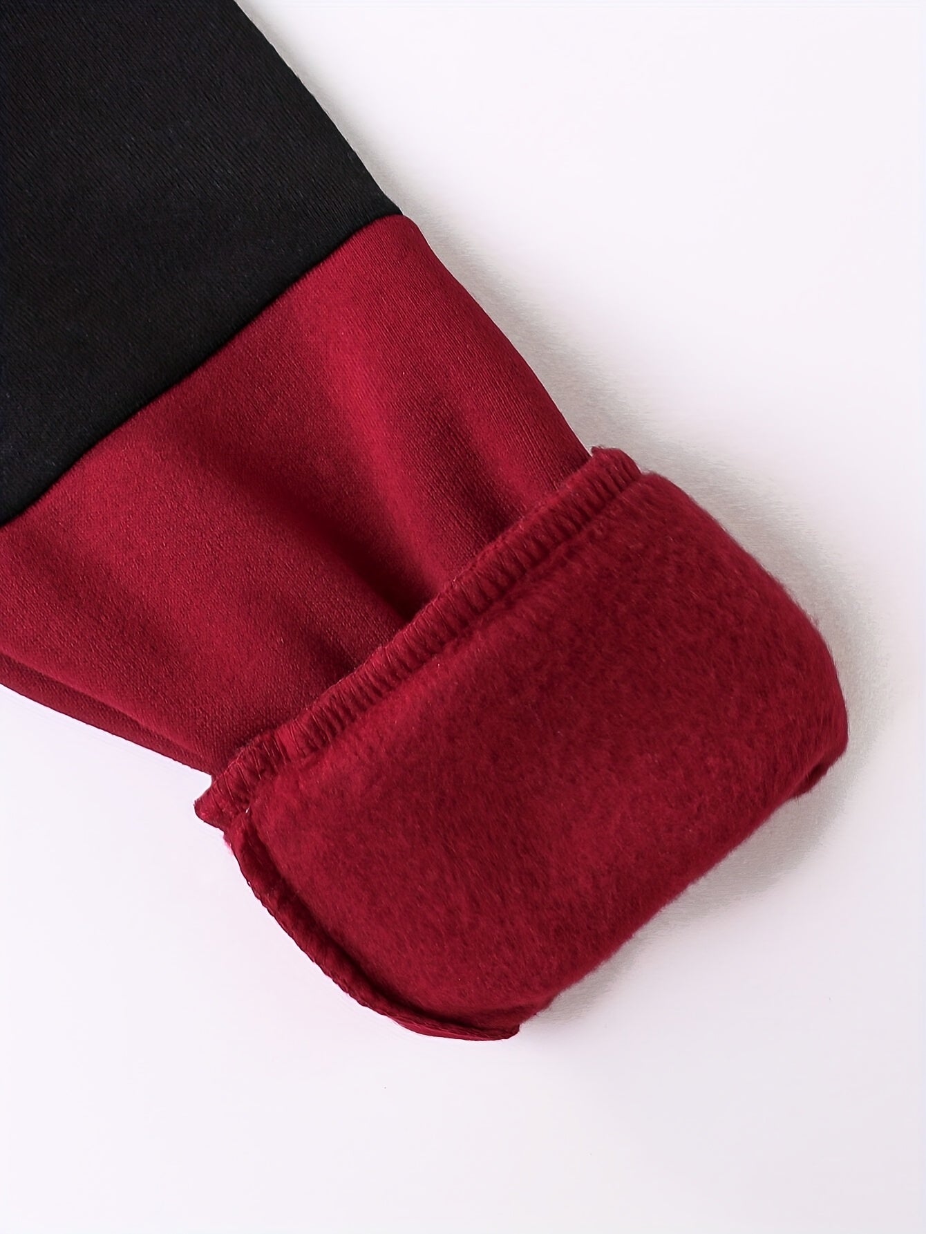 2pcs Boys' Autumn/Winter Fleece-Lined Hooded Sweatshirt and Pants Set, Simple Letter Print Fashion Classic Outfit for Outdoor Sports and Casual Wear, 100% Polyester Knit Stretch Fabric, Ideal Gift Choice for Kids, Perfect for