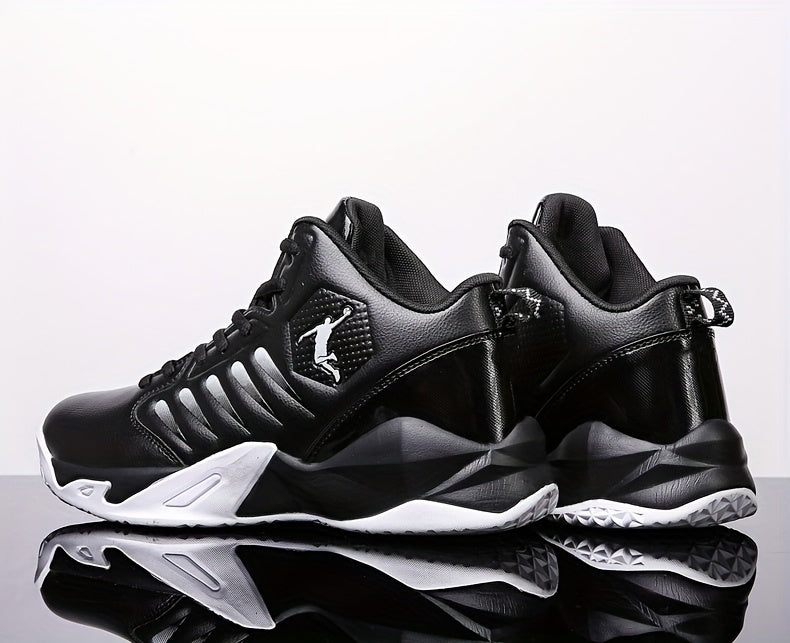 [sneakers] Extra-Large Outdoor Trail Shoes for Men, Featuring Slip Resistance, Shock Absorption, Durability, Trendy Basketball Design, Versatile Sports Footwear, Lightweight Comfort, Casual Style, Soft Sole, And Rebound Train