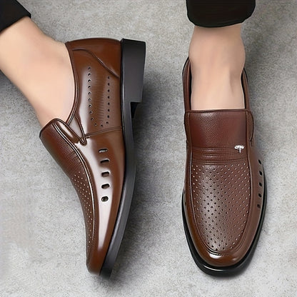 Men's Summer Business Casual Slip-On Pointed Loafers