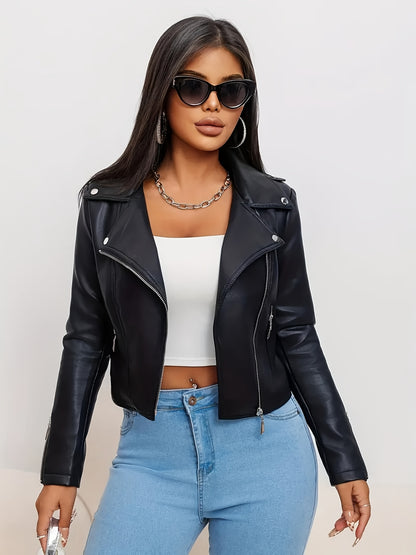 Polyester Sports Square Neck Short Length Long Sleeve Zipper Placket H Fit Conventional Jacket for Spring/Fall