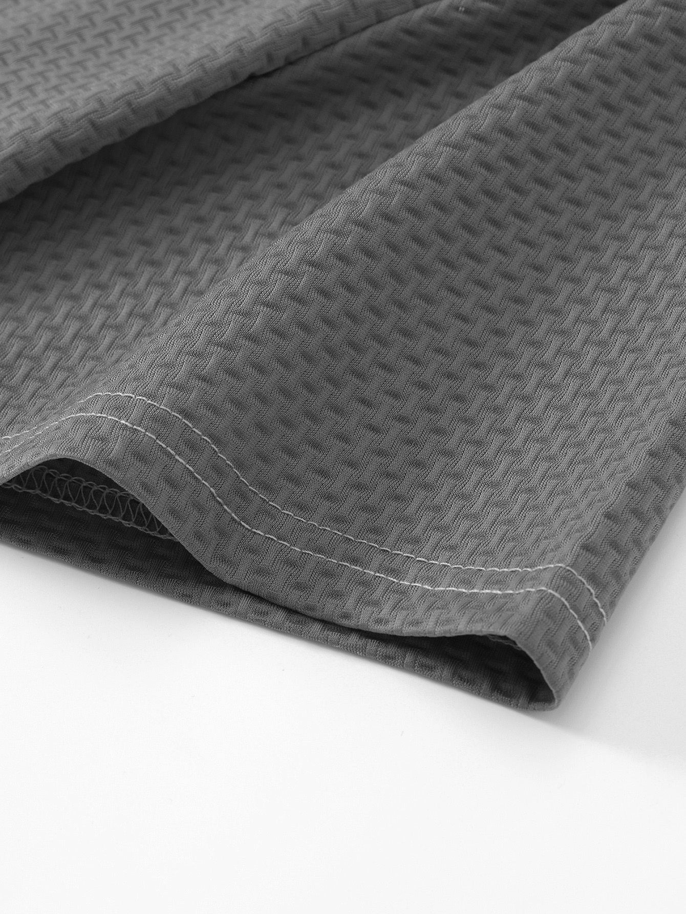 G884-DIOS Men's Short Sleeve Casual Summer Printed T-Shirt - Fashionable and Versatile Top, Geometric Design, Lightweight Golf Shirt - ayq