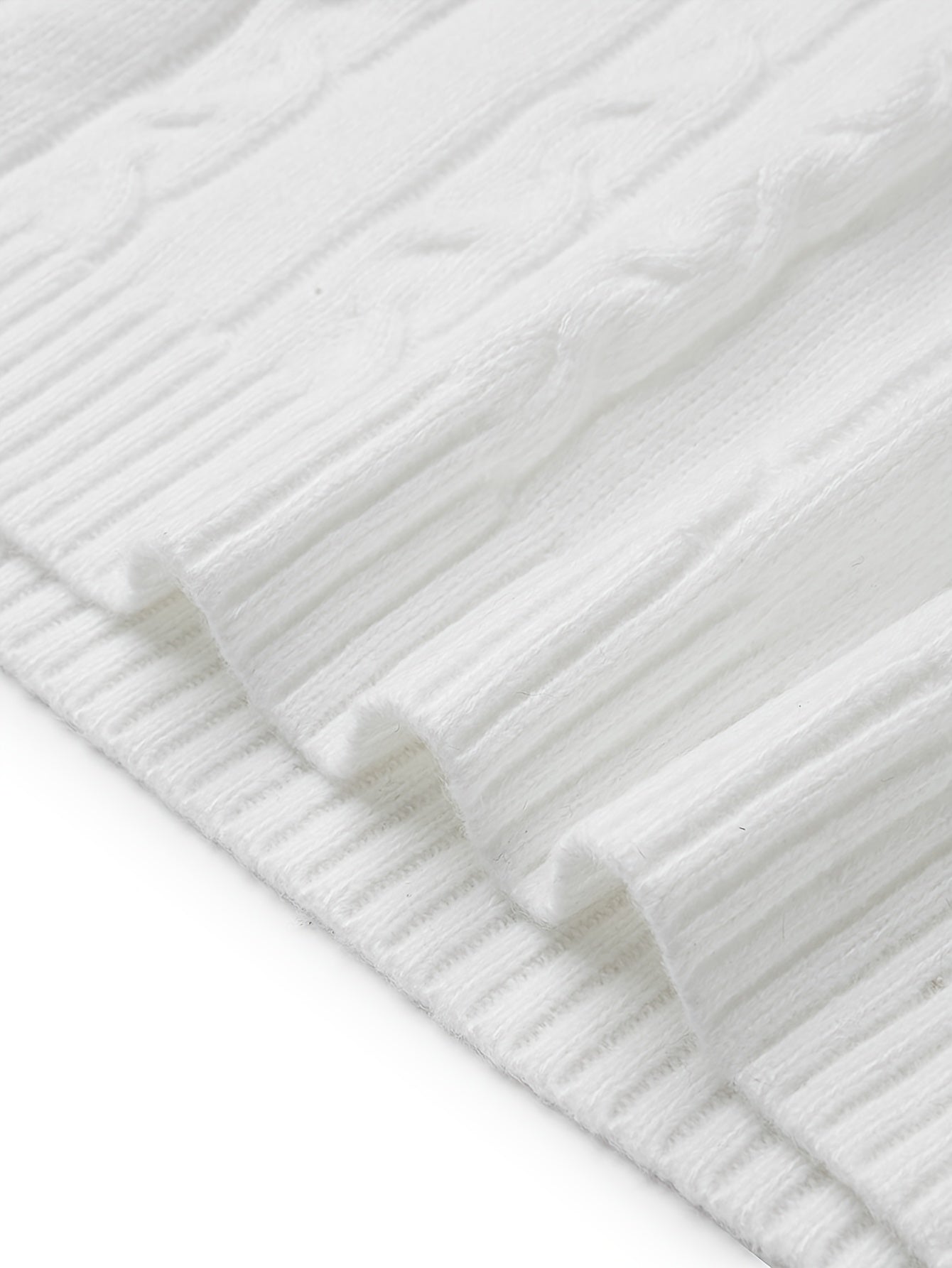 Men's Slim-Fit Cable Knit Sweater - Winter Warm Pullover with Geometric Corduroy Clasp (Adjustable Rope), Round Neck Long Sleeve Casual Sweating for Fall/Winter Layering - Hand Washable Knitwear for Smart-Casual Outfits (Not