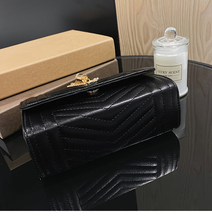 Կանացի կրծկալով պայուսակ, փայլուն քարերով կարված դրամապանակ՝ ամենօրյա օգտագործման համար