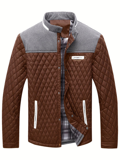 Men's Lightweight Warm Polyester Baseball Jacket for Hunting