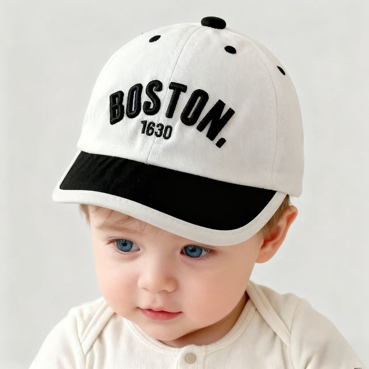 Infant Duckbill Baseball Hat for 0-3 Years with Sun Protection