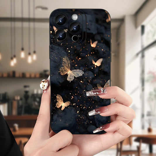 Stylish And Trendy Butterfly-Themed Protective Phone Case for Iphone 7/8/X/XS/XR/11/12/13/14/15/16 Plus Pro Max Mini, Perfect for Holiday Or Birthday Gifts.