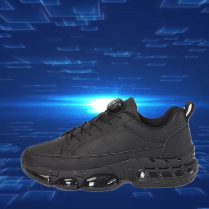 Men's Casual Rotating Buckle Sports Shoes, Trendy Versatile Comfortable Men's Shoes, Fashionable Road Running Shoes - ayq