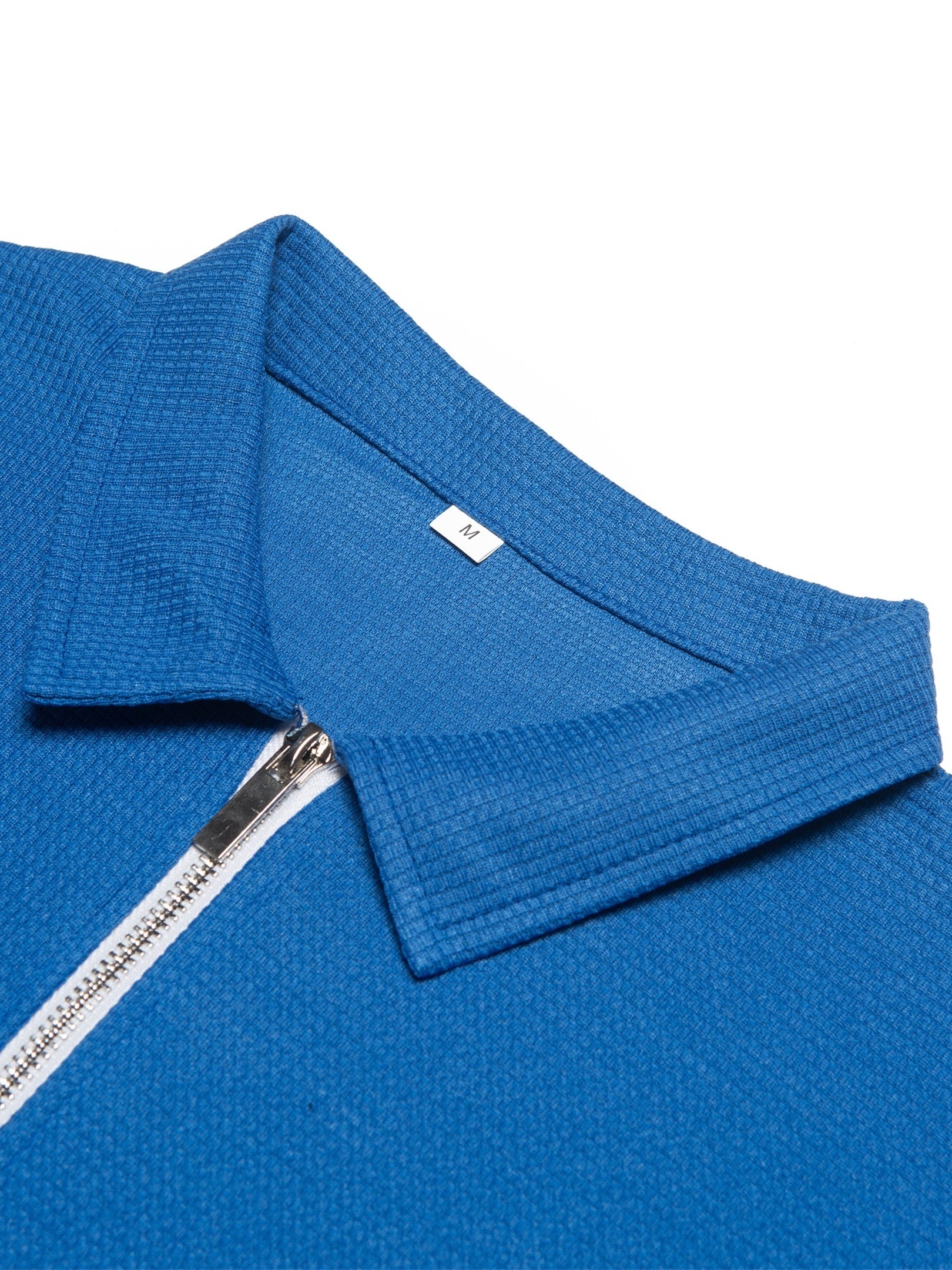 Men's Solid Short Sleeve Zipper Shirt, Casual Male Shirt For Summer Outdoor, Gift For Men - ayq