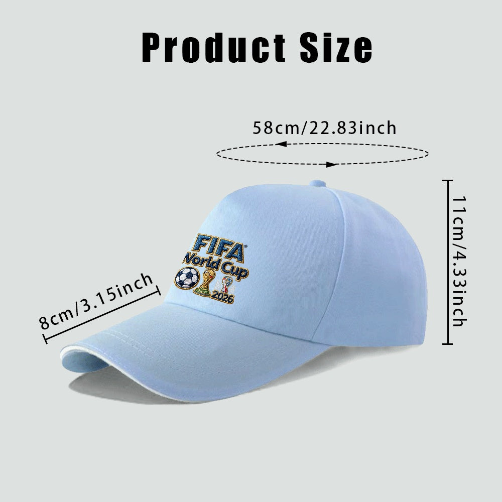 FIFA 2026 World Cup Baseball Cap - Lightweight Adjustable Hat