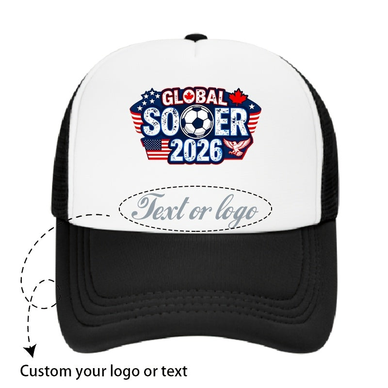 Custom FIFA 2026 Baseball Cap with Adjustable Buckle - Unisex Sports H
