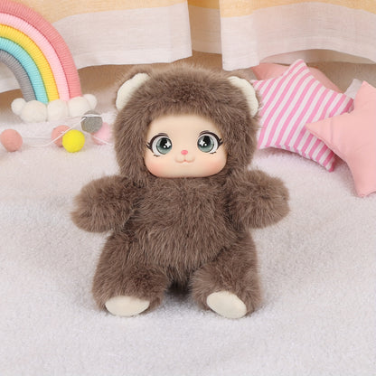 AURAESIN Plush Toys - Super Soft Huggable Bunny Bear Sheep Dolls, // Cuddly Stuffed Animals Suitable for Bedside & Desk Decor, Christmas Gifts for & s