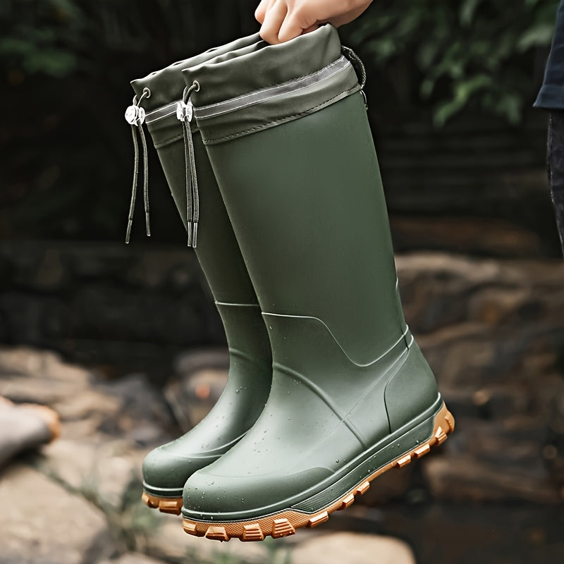 Men's All-Season Waterproof High-Top Outdoor Boots