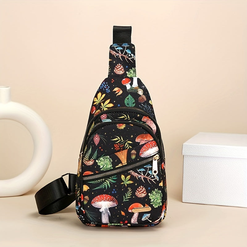 Women's Chest Bag, Large Capacity Crossbody Bag - Ayq