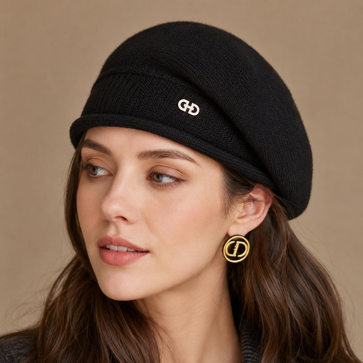 Women's Lightweight Korean Style Beret Hat - Warm & Stylish