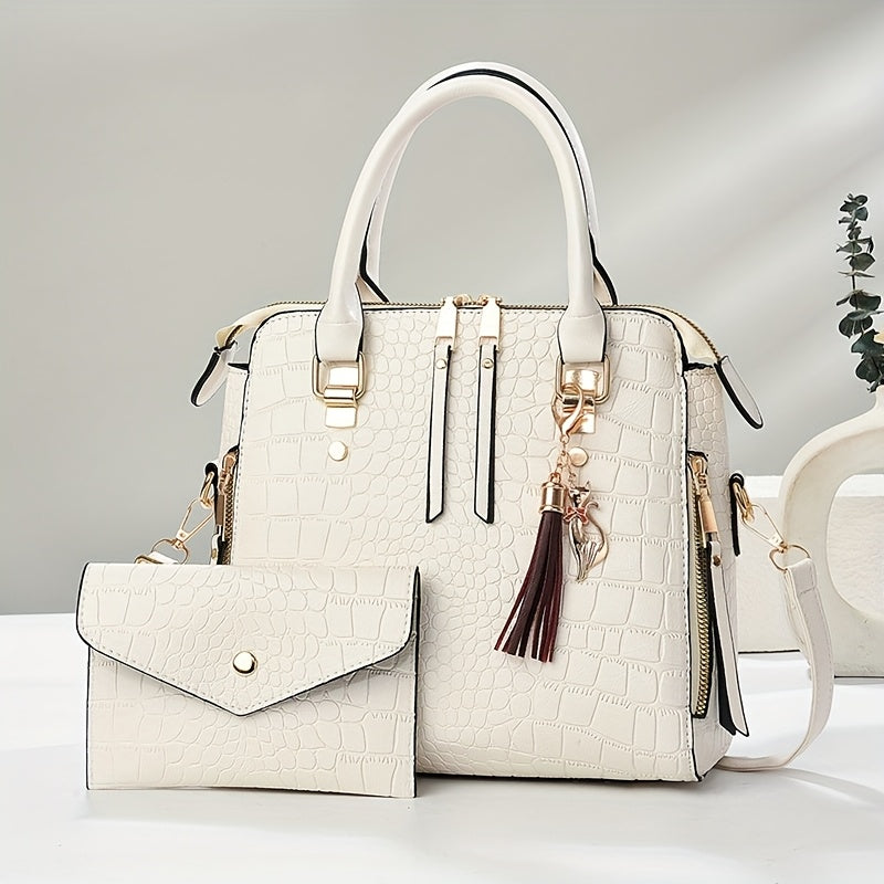 Էլեգանտ սև պայուսակ ոսկեգույն մետաղական մասերով - հանվող ժապավեն, կայծակաճարմանդ, պոլիեսթերային աստառ, իդեալական է ամռան, ամենօրյա կրելու և նվերների համար, ամենօրյա պայուսակ | Էլեգանտ պայուսակ | Երկարակյաց բռնակով պայուսակ