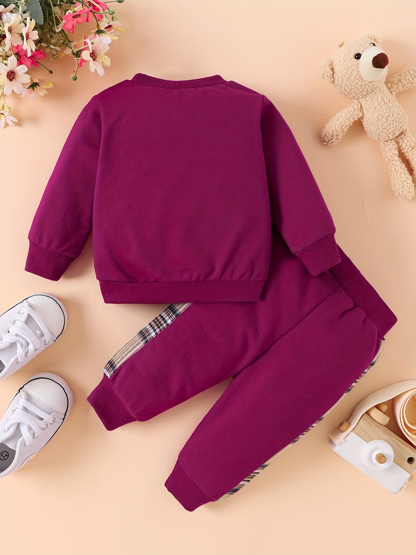 Toddler Baby Boy Clothes Outdoor Set Long Sleeve Sweatshirt Top Casual Pants Fall Winter Outfit Sweatsuit