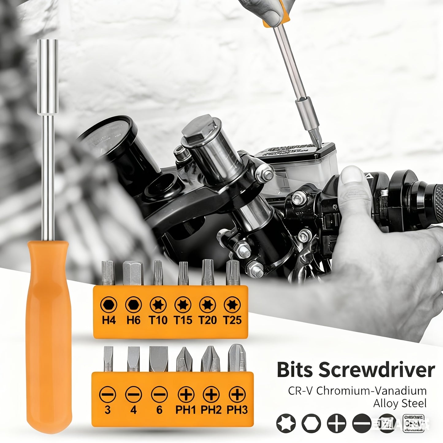 40/24pcs Household Tool Set, Multifunctional Complete Set of Combined Hardware Tools, Daily Tool Box, Home Maintenance, Steel Material, with Screwdriver, Pliers, Wrench, and More, for Home and Car Use, Home Maintenance Tools