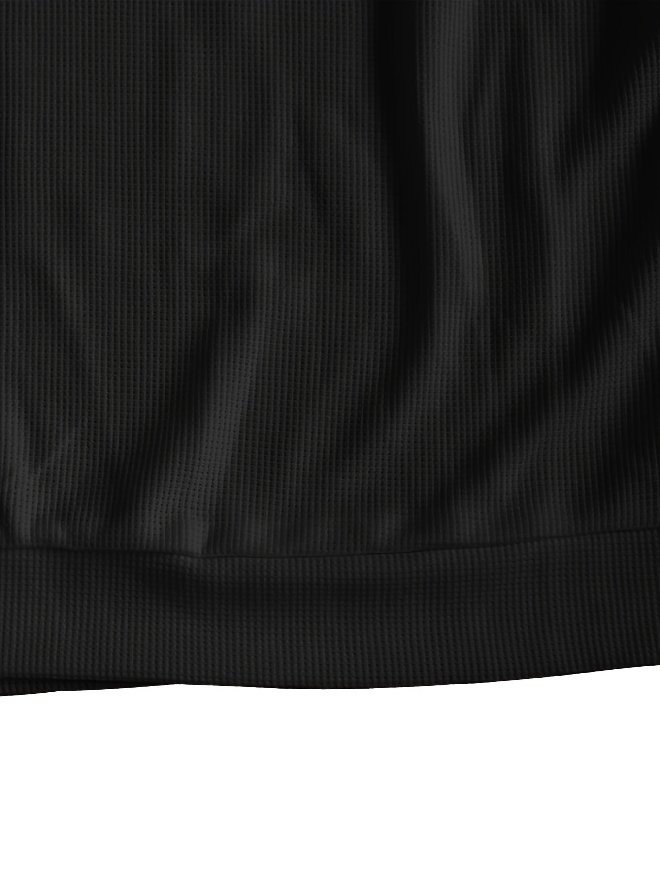 Տղամարդու երկարաթև մարզաշապիկ՝ խիտ վաֆլի տրիկոտաժից, աշնանային, իդեալական է առօրյա հագուստի համար