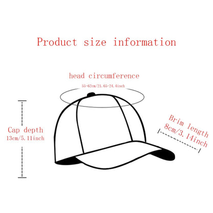 Unisex Adjustable Lightweight Polyester Baseball Cap with Buckle