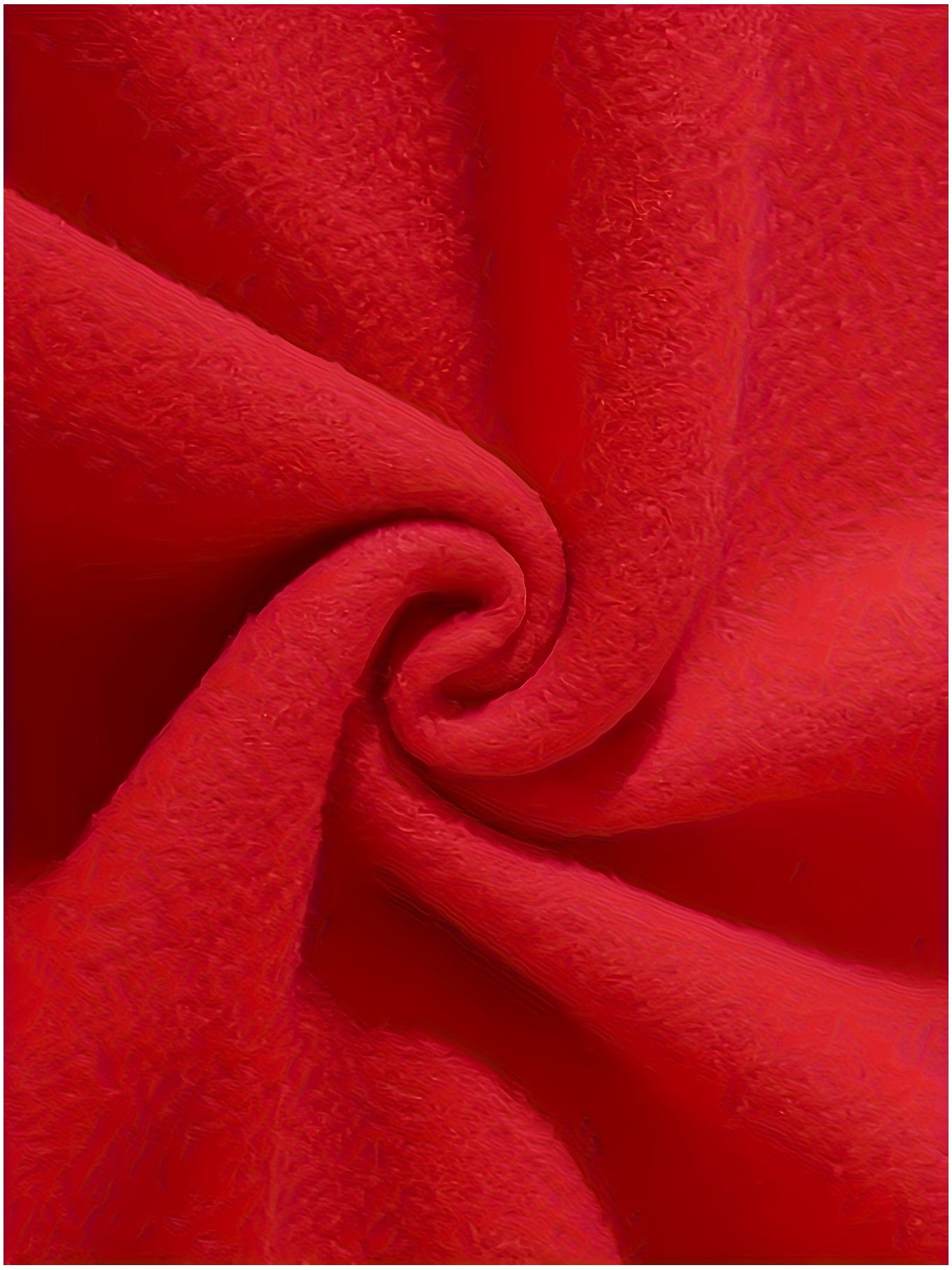 Women's Rich Red Christmas Sweatshirt - Thick Warm Winter Pullover for Holiday Party Outfits, Non-Stretchy Round Neck Sweater, Machine Washable Cold Weather Clothing Gift for Her, Festive Sweater, Santa Hat Design, Soft Textu