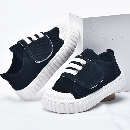 Lightweight Canvas Toddler Shoes - Suitable for 1-2 Years Old Girls, 12-24 Months Children's Shoes, Comfortable Walking Shoes - Suitable for Spring and Autumn - Suitable for Indoor and Outdoor! Christmas, Halloween, Thanksgiv