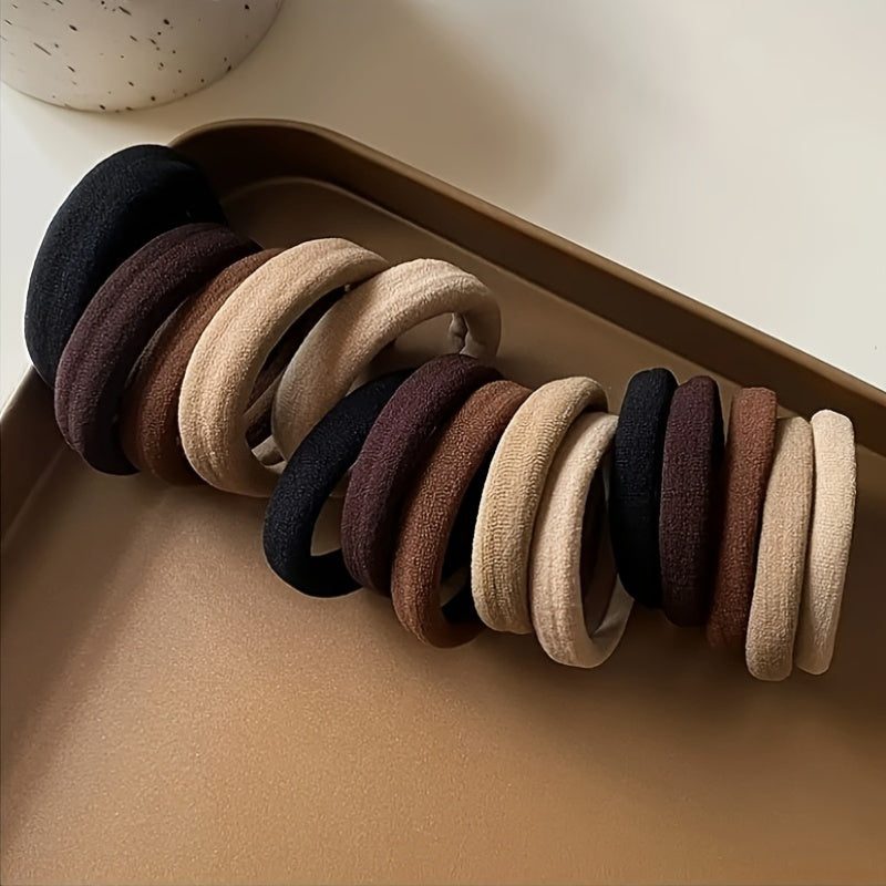 32-Piece Set of High Elasticity Hair Ties for Women