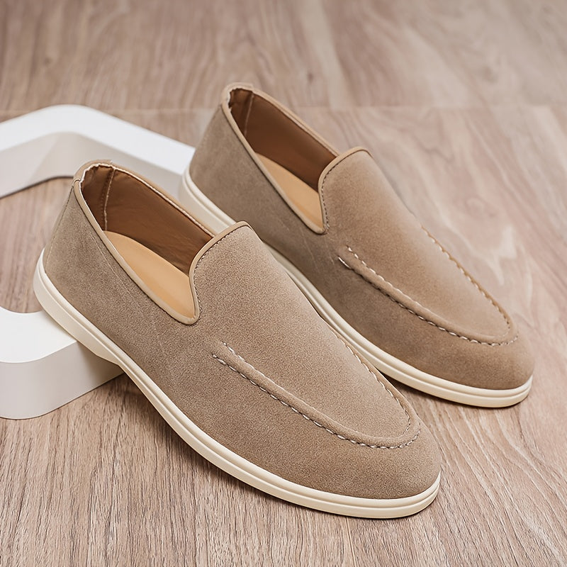 Men's Lightweight Casual Loafers with Comfortable Rubber Soles
