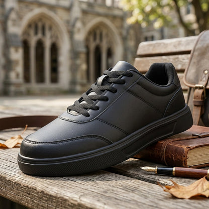 Men's Casual Lace-Up Canvas Sneakers for Everyday Sports