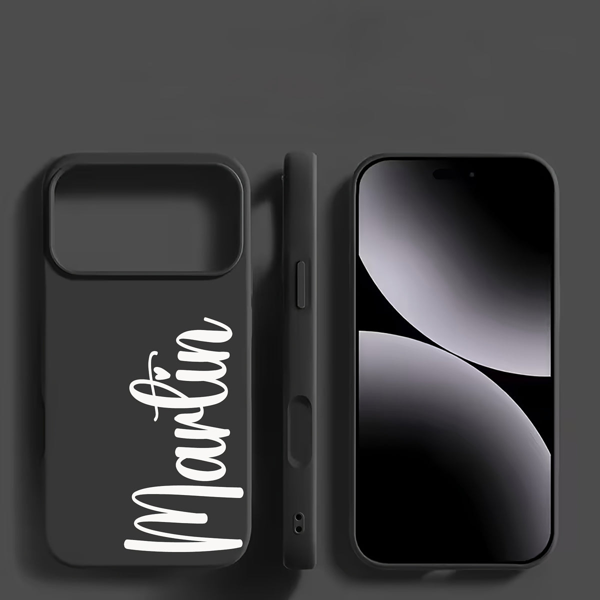 Personalized Shockproof TPU Phone Case Compatible with iPhone 15-18 Pr