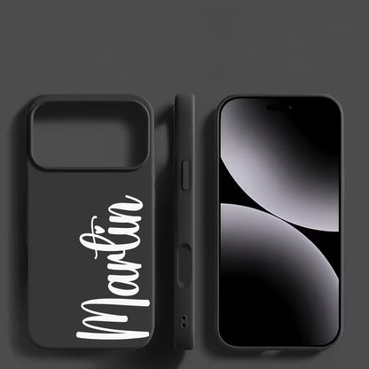 Personalized Shockproof TPU Phone Case Compatible with iPhone 15-18 Pr