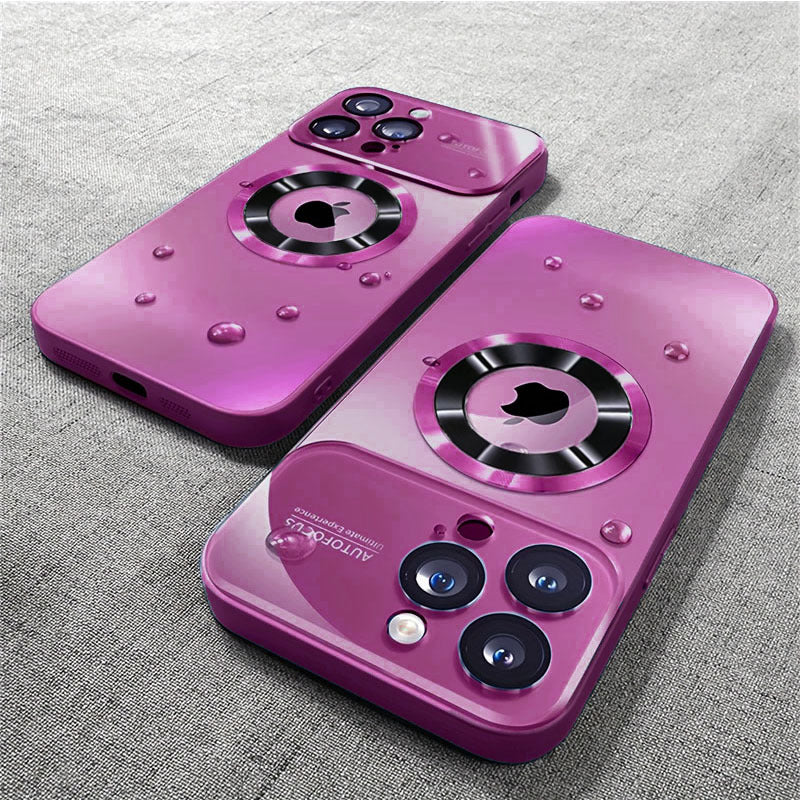 Magnetic Shockproof iPhone 18 Pro Max Case with Lens Protector