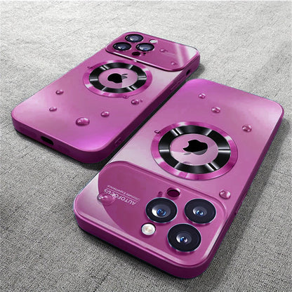 Magnetic Shockproof iPhone 18 Pro Max Case with Lens Protector