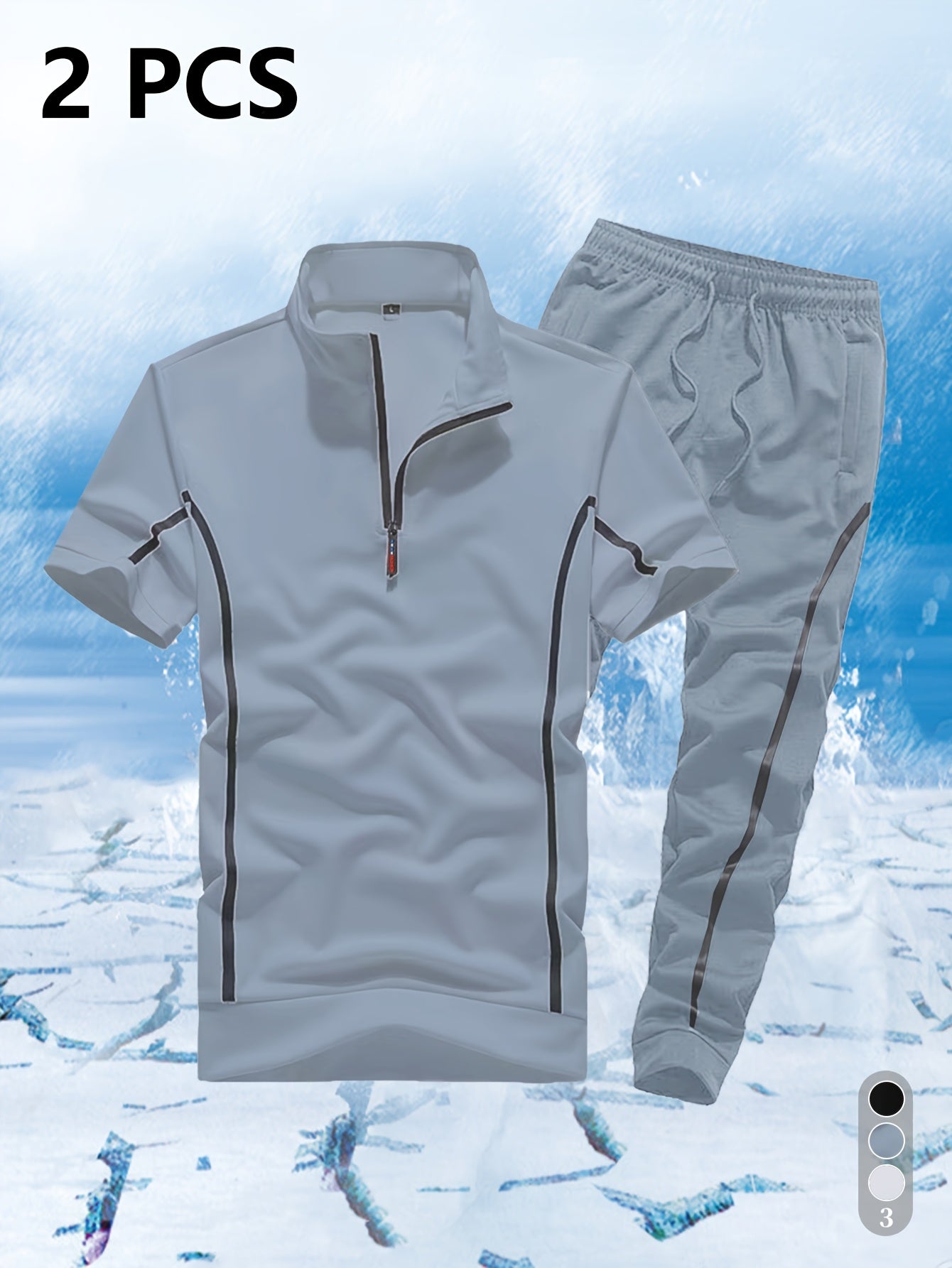 Casual Men's Summer New Loose Sportswear Set - ayq