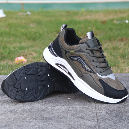 Men's Lightweight Casual Shoes with Soft Rubber Sole