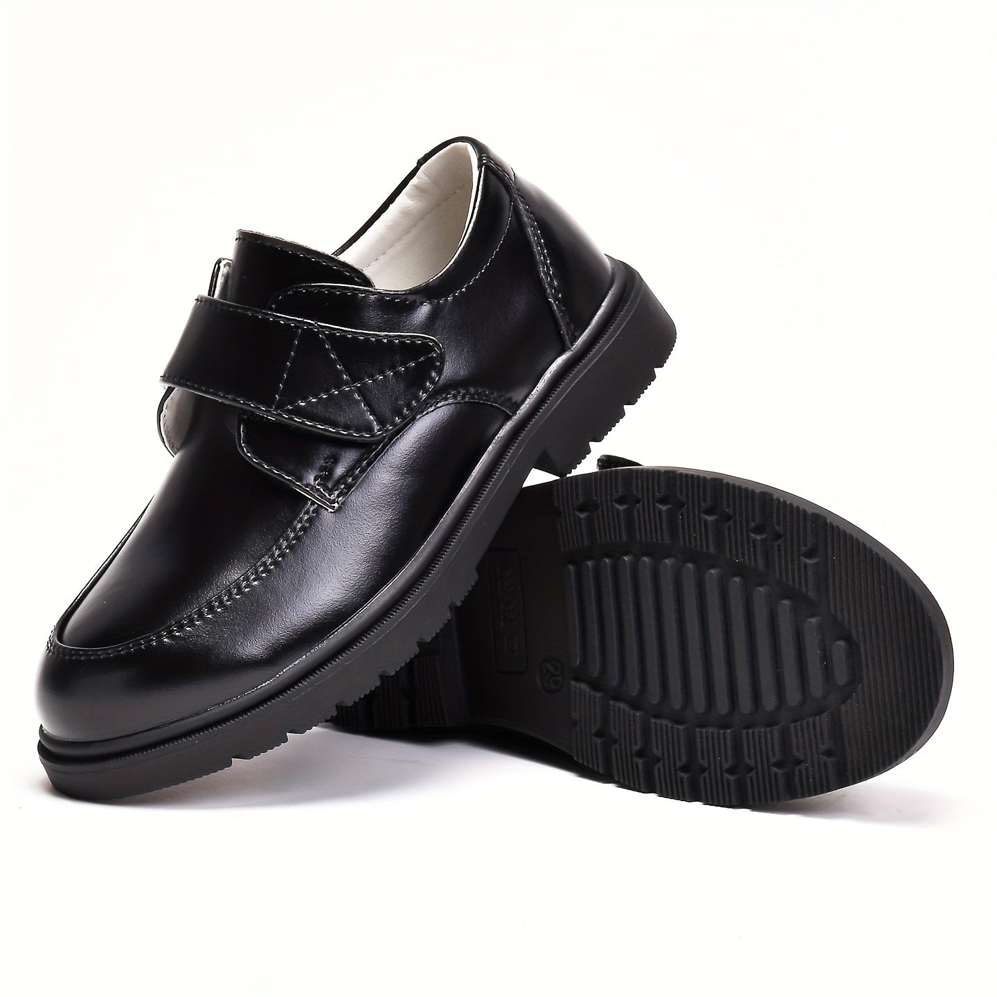 Boys' Preppy School Shoes Soft Sole Lightweight Black