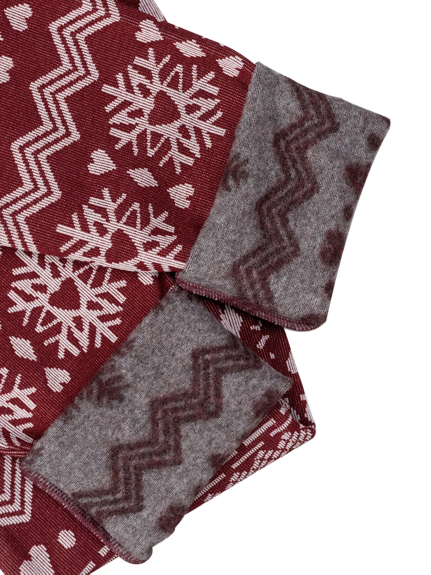 Կանացի բրդյա ծածկույթով ջերմային ներքնազգեստի հավաքածու աշնանային և ձմեռային համար, Սուրբ Ծննդյան նվեր