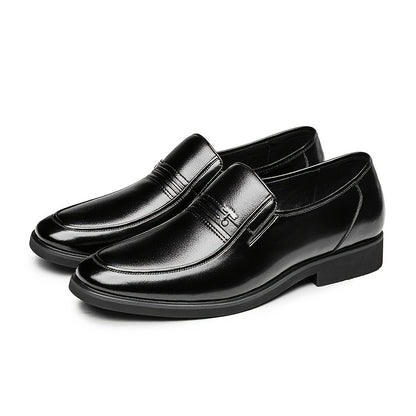 Men's Slip-On Business Casual Faux Leather Shoes - Comfortable Fit