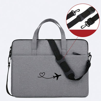 Minimalist Casual Laptop Bag for 15.6-inch Laptops with Shoulder Strap