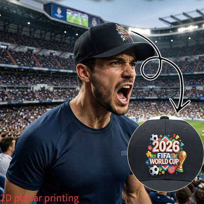 Unisex FIFA 2026 Baseball Cap – Lightweight Adjustable Sun Hat