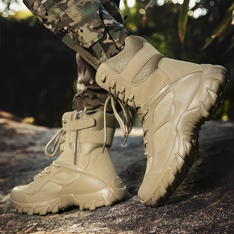 Men's Lightweight Breathable Tactical High-Top Boots