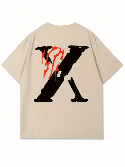 Set of 4 Men'S Graphic T-Shirts - Featuring Designs Like 'Heavenly', Casual Round Neck Short Sleeves Made of Lightweight Polyester, Perfect for Summer Outdoor Wear, a Great Gift for Family.