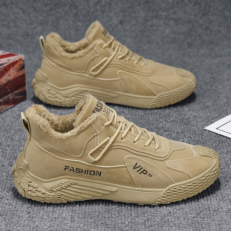 Զեղչված ձմեռային կոշիկներ, որոնք տաք են, հարմարավետ և պատված են բրդյա կտորով K2373-1