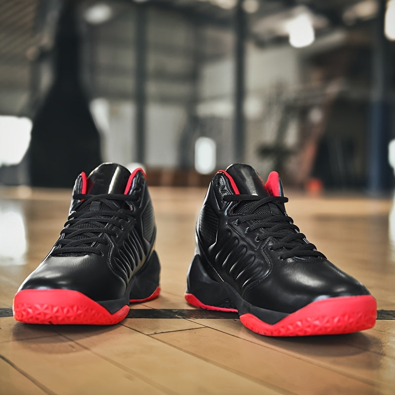 [sneakers] Extra-Large Outdoor Trail Shoes for Men, Featuring Slip Resistance, Shock Absorption, Durability, Trendy Basketball Design, Versatile Sports Footwear, Lightweight Comfort, Casual Style, Soft Sole, And Rebound Train