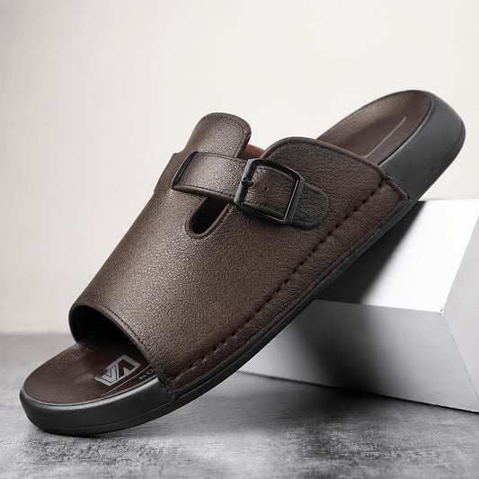 Breathable Classic PU Clogs for Men - Comfortable Casual Shoes