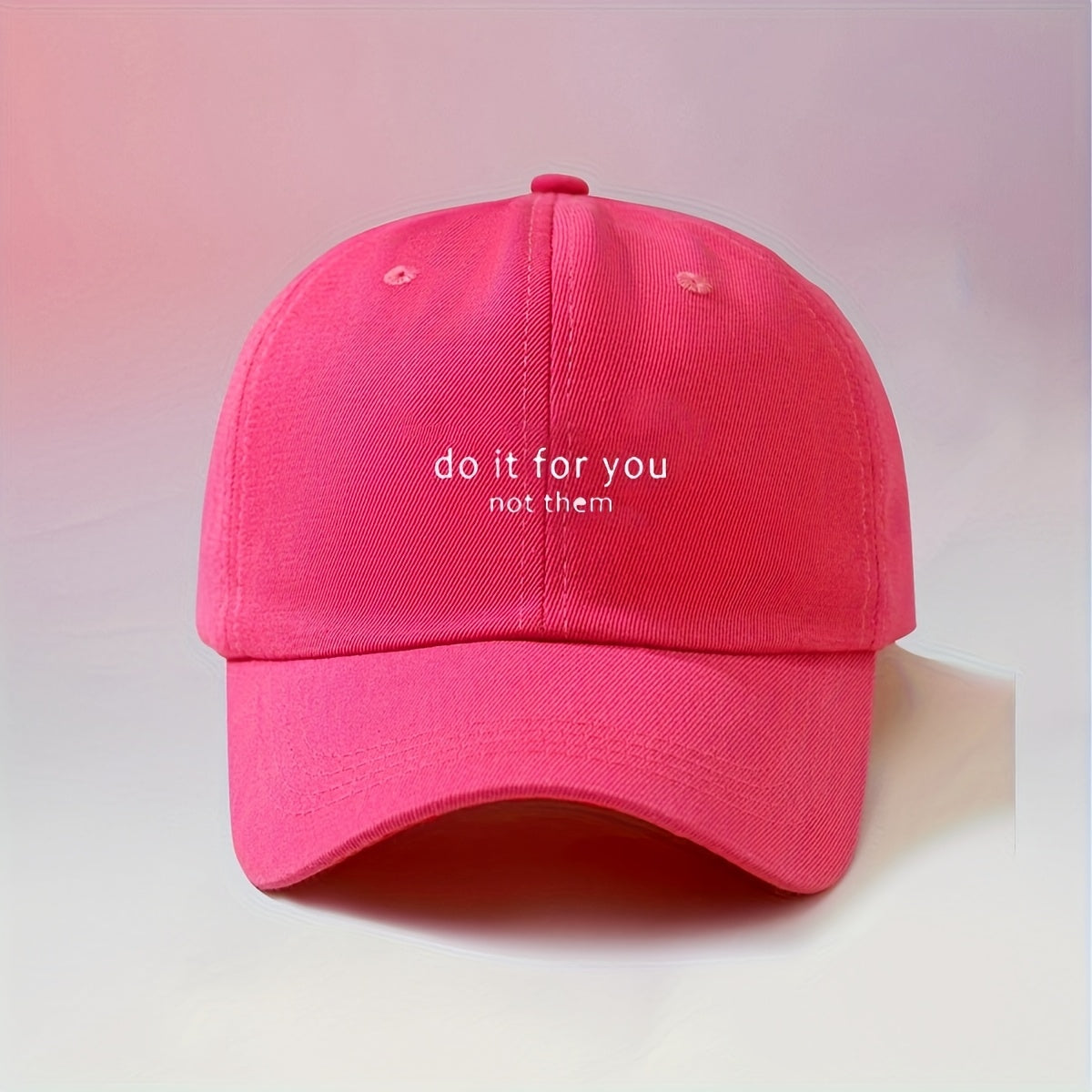 Unisex Breathable Polyester Baseball Cap for All Seasons