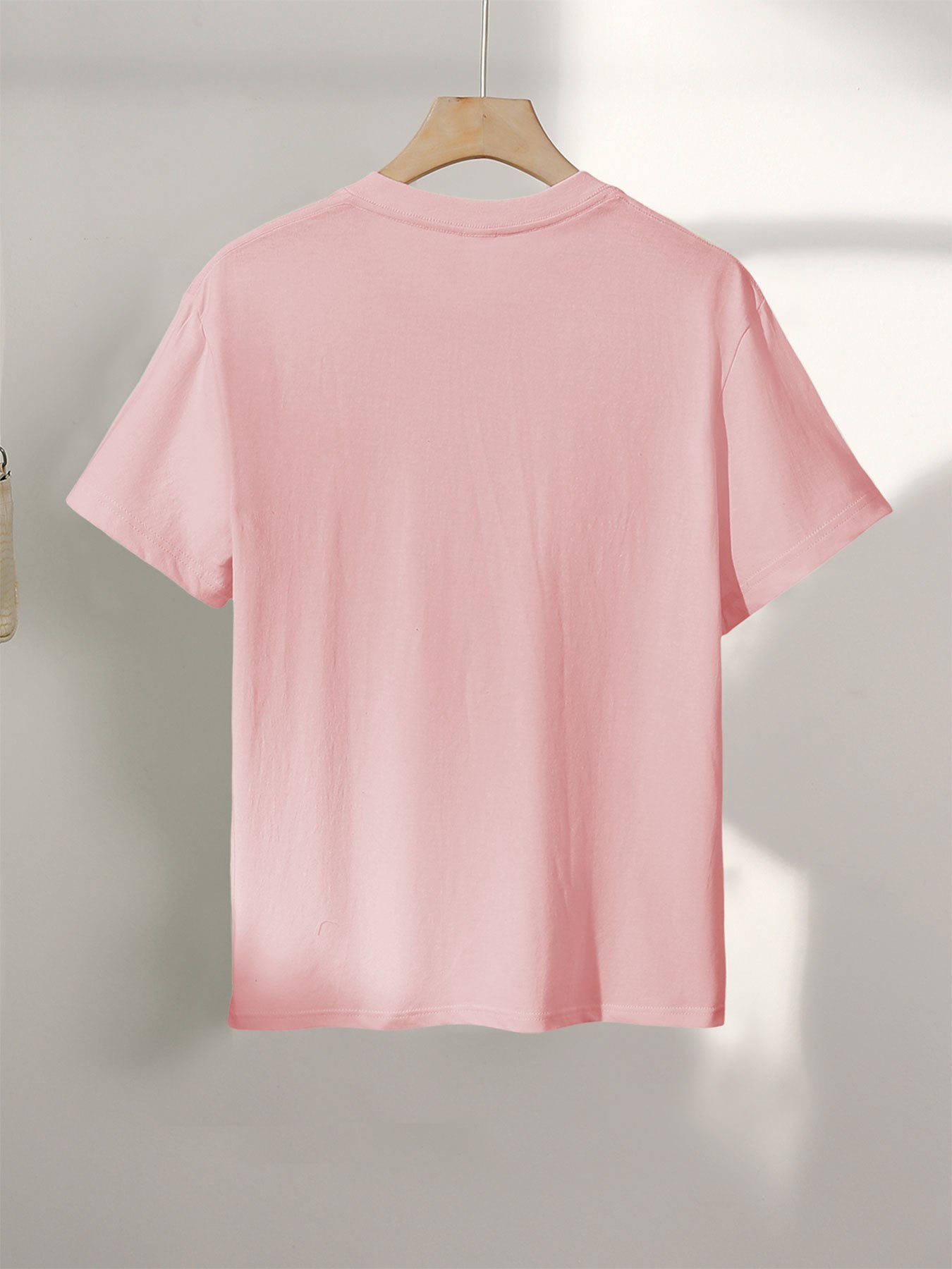 Women's Cotton Graphic Print Crew Neck T-Shirt for Spring & Summer