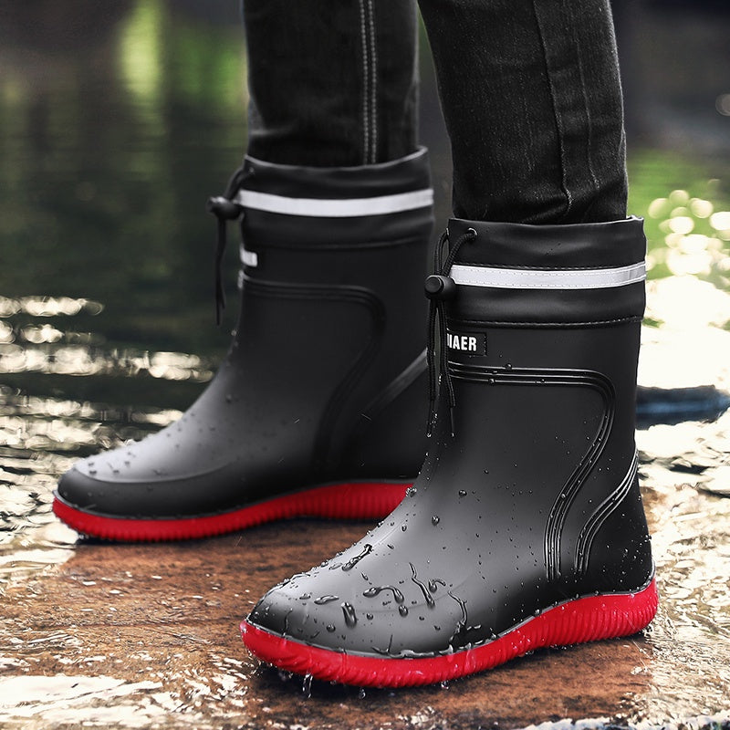 Unisex All-Season Non-Slip Outdoor Shoes with Durable Rubber Sole