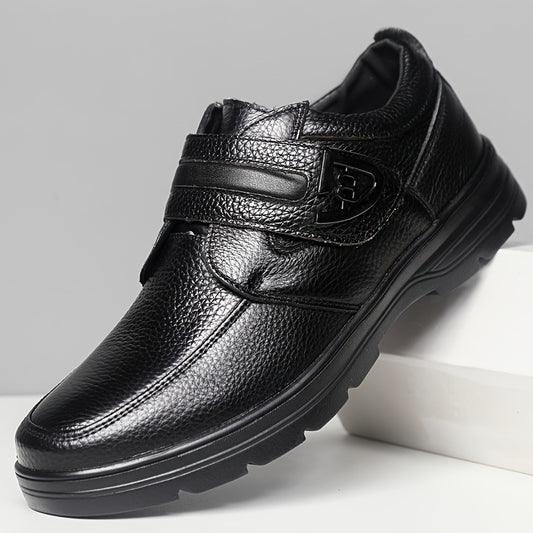 Men's Breathable Oxford Monk Strap Shoes with Soft Non-Slip Sole - ayq